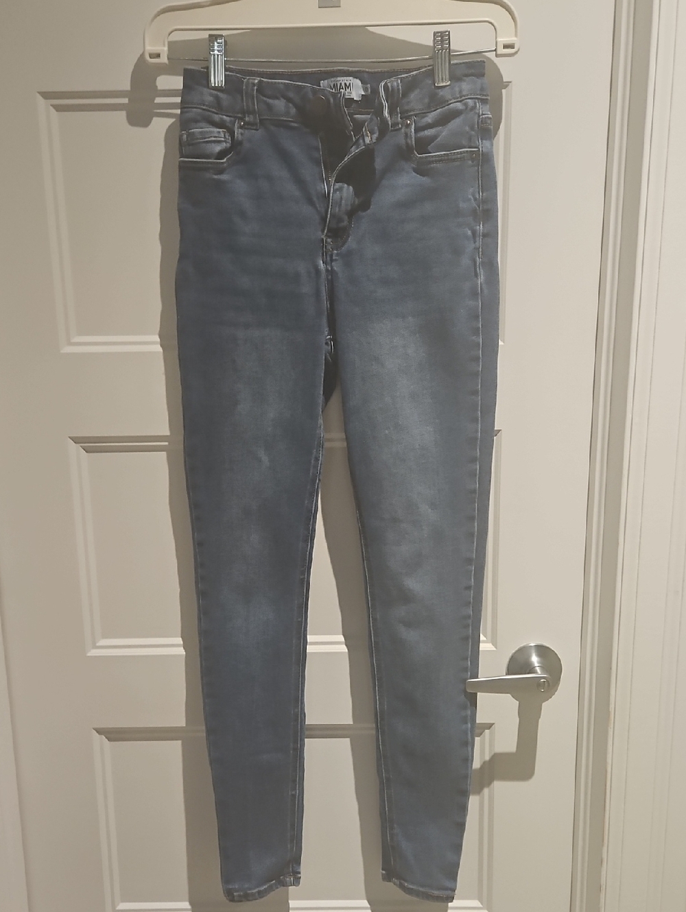 miami Skinny Jeans in Faded Blue Wash